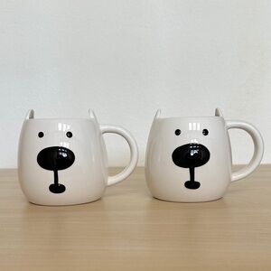John Lewis 3D Polar Bear Mugs